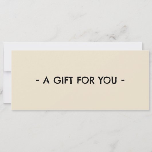 Invitation Puppet Show Gift Certificate (Dos)