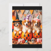 Invitation Puppies halloween party (Devant)