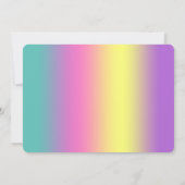 Invitation Puppy Anniversaire de la photo (Dos)