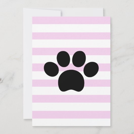 Invitation Puppy Dog Lets Pawty Birthday Boy Photo (Dos)