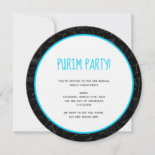 Invitation Purim
