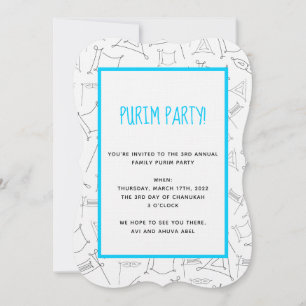 Invitation Purim