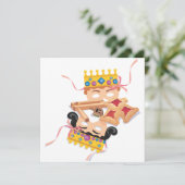 Invitation Purim Mask et Cookies (Debout devant)