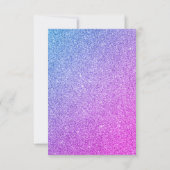 Invitation Purple 60e anniversaire Disco Ball 70's (Dos)