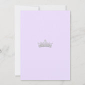 Invitation Purple Bow Quinceanera (Dos)