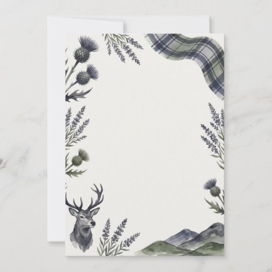 Invitation Purple Celtic Ajoutez Votre Propre Text (Devant)