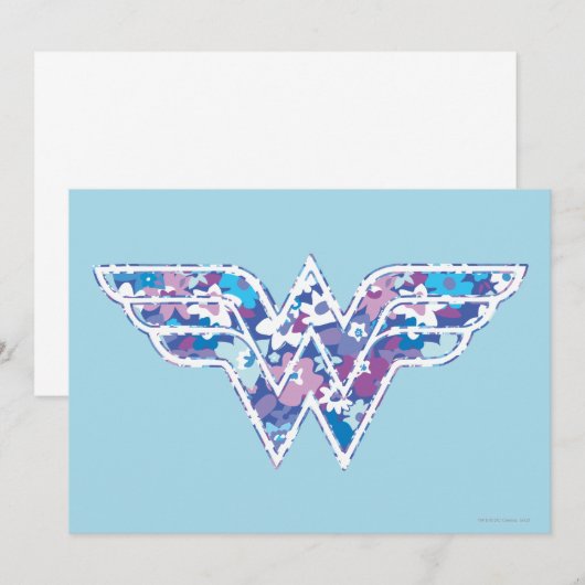 Invitation Purple Daisy WW (Devant / Derrière)