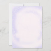 Invitation Purple Dans Mon Bracelet D'Amitié D'Anniversaire (Dos)