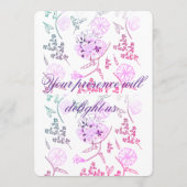 Invitation Purple date (Dos)