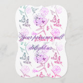 Invitation Purple date (Dos)
