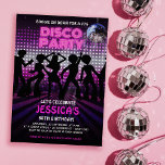Invitation Purple les années 70 Disco Dancing<br><div class="desc">Purple les années 70 Disco Dancing Party Invitation - Hey tous vous super freaks! Il est temps de vous faire chanter avec notre invitation à l'anniversaire les années 70 Disco Party. Il y a des gens très éloignés qui se coupent sur la piste de danse, dansent sous une discothèque brillante....</div>