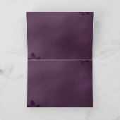 Invitation Purple orchid (Intérieur)