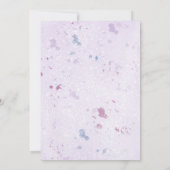 Invitation Purple Peony Gold (Dos)