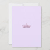 Invitation Purple Quinceanera (Dos)