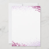 Invitation Purple Sequin Sports Birthday (Dos)