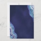 Invitation Purple Turquoise Agate Gemstone Bachelorette (Dos)