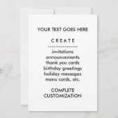 Invitation puzzle de recherche de mot de café (Dos)