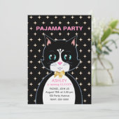 Invitation Pyjama Party (Debout devant)