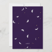 Invitation Pyjama Party pour Filles (Dos)