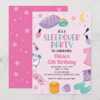 Pyjama party rose violet préado