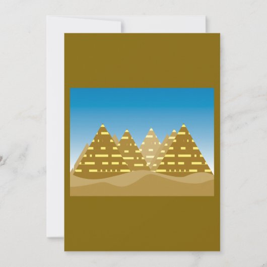 Invitation Pyramide (Devant)