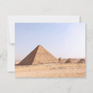 Invitation Pyramides d'Égypte