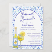 Invitation QR Code Amour & Limoncello Enterrement de Vie de J (Devant)