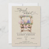 Invitation QR Code She's Fresh Off the Market Bridal Shower (Devant)