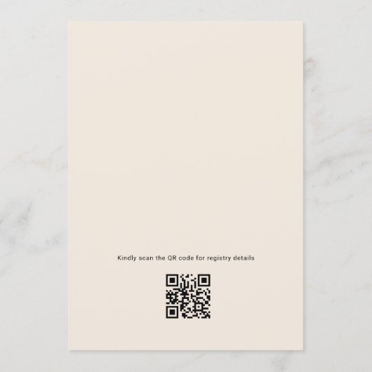 Invitation QR Code She's Tying The Knot Bridal Shower  (Dos)