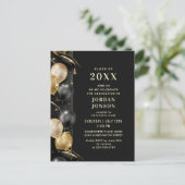 Invitation QR pour une soirée de remise de diplôme (Debout devant)