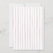 Invitation Qu’y a-t-il dans votre sac à main? Fête des mariée (Dos)