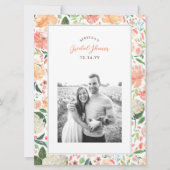 Invitation Qu'A-T-Il Dit Groom Fête des mariées Game (Dos)