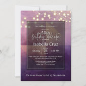 Invitation Quadrant Doux | Design Minimaliste (Devant)