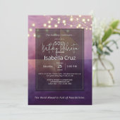 Invitation Quadrant Doux | Design Minimaliste (Debout devant)