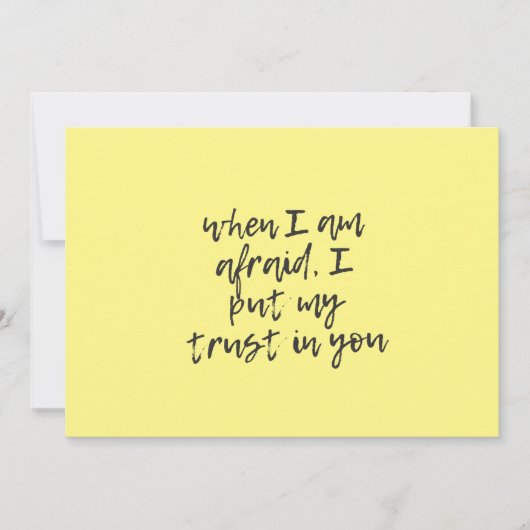 Invitation Quand j'ai peur%2C je mets ma confiance en toi (Devant)