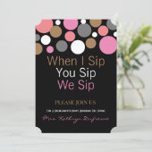 Invitation Quand Je T'Aime Siroter, On Sirote Une Fête De Bac (Debout devant)