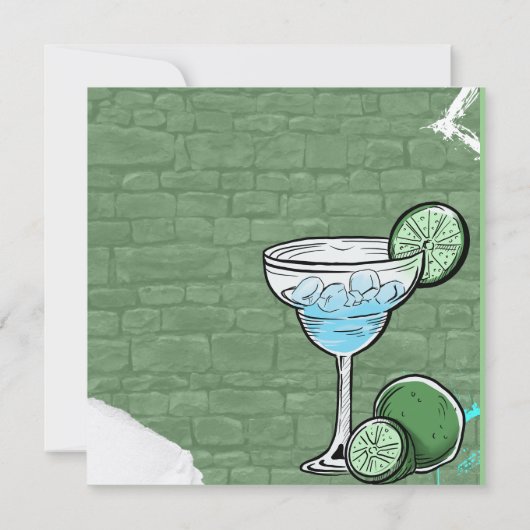 Invitation Quand la vie vous donne citron juste ajouter VODKA (Dos)