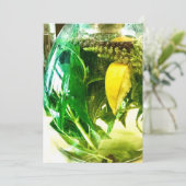 Invitation Quand la vie vous donne des citrons (Debout devant)