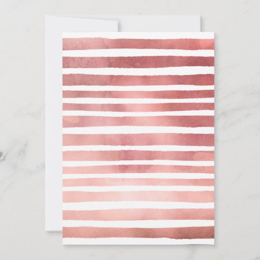 Invitation Quarante Anniversaire Fête Moderne Rose Age Balloo (Dos)