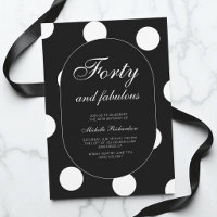 Quarante ans et fabuleux Anniversaire 40 ans à poi