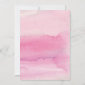 Invitation Quarante et fabuleux fête d'anniversaire rose 40e  (Dos)