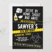 Invitation Quarantine Birthday Parade (Devant)