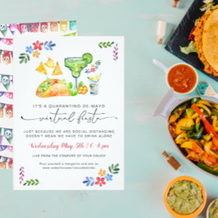 Invitation Quarantino-de-Mayo   Virtual Cinco-de-Mayo Party