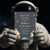 Invitation "Quatre étoiles" Espace extra-atmosphérique 4e ann