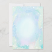 Invitation Quatre fantôme d'Halloween Éffrayant (Dos)