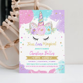 Invitation Quatre Filles magiques Ever 4e Anniversaire de la 