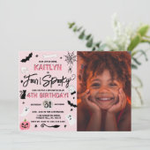 Invitation Quatre Jamais Éffrayants ! Halloween 4ème annivers (Debout devant)