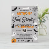 Invitation Quatre Jamais Éffrayants ! Halloween 4ème annivers (Debout devant)