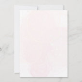 Invitation Quatre Jours Une Princesse Quatrième Anniversaire (Dos)