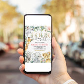 Invitation Quatre toujours sauvage Gold Jungle Safari Animaux